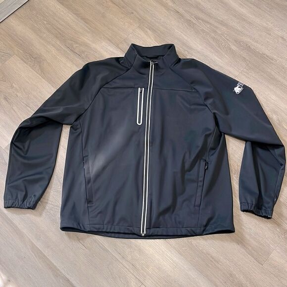 Mens GREG NORMAN Golf Jacket  Size Large - Picture 1 of 8